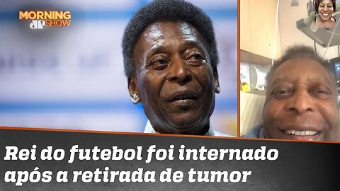 Filha de Pelé acalma fãs e diz que pai está pronto pra deixar UTI