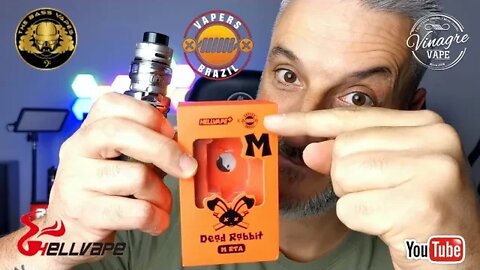 [PT] Hellvape Dead Rabbit M RTA & Vapers Brazil