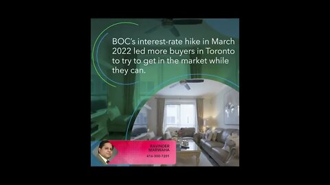 TORONTO HOMEBUYERS DRIVE SALES SURGE, SPUREED BY INTEREST RATES || CANADA HOUSING UPDATE ||