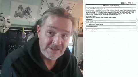 Part 2 - 170 Dollar Speeding Ticket Saga - After 3 months, finally initial disclosure!