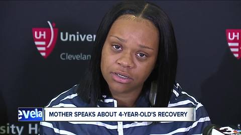 Mother of 4-year-old Cleveland boy shot in the head speaks about recovery, healing