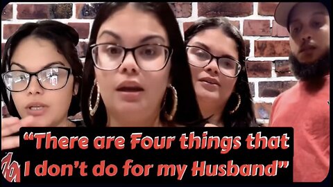 There are four things she will not do for her husband ￼