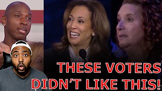 Undecided Voters TRASH Kamala Harris DODGING Answering Questions In UNDERWHELMING Debate With Trump!