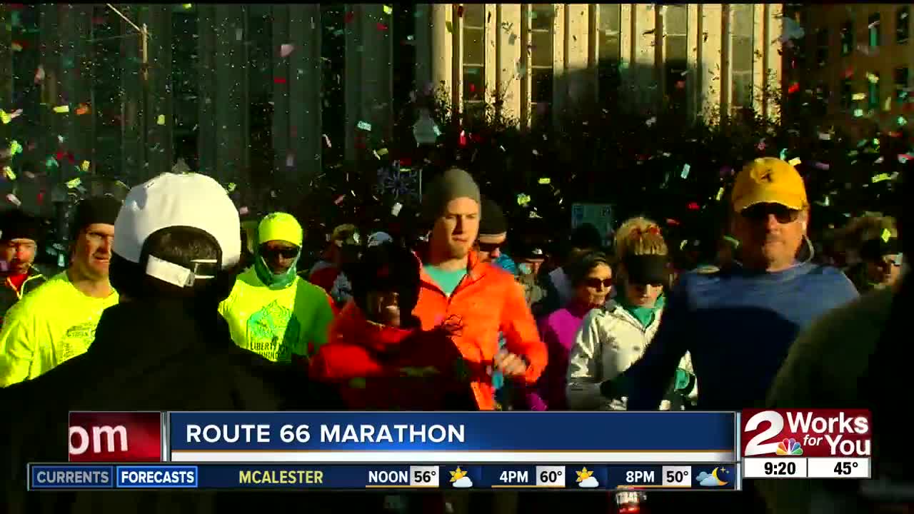 A preview of the Route 66 Marathon in Tulsa