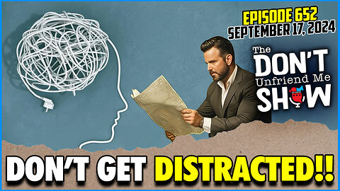 If You’re Letting Yourself Get Distracted… Just Stop.