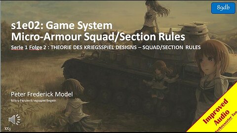 s1e02: Game System Micro-Armour Squad/Section Rules