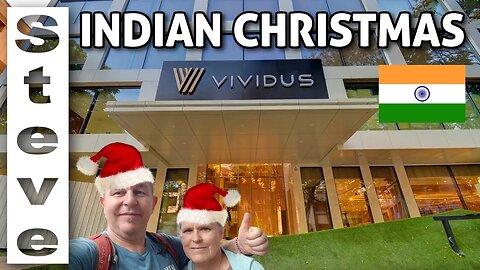 MERRY CHRISTMAS IN AN INDIAN HOTEL - Vividus Hotel Bangalore 🇮🇳