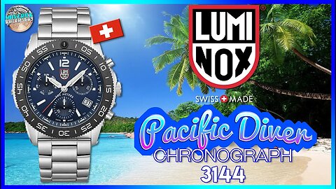 Baby Breitling Endurance Pro? | Luminox Pacific Diver Chronograph 200m Quartz 3144 Unbox & Review