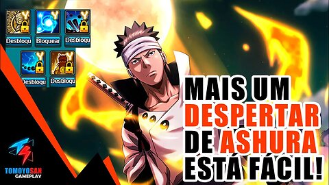 MAIS UM DESPERTAR DO ASHURA OTSUTSUKI, ESTÁ FÁCIL! #tomoyosan #narutoonline #ashuraotsutsuki #dp