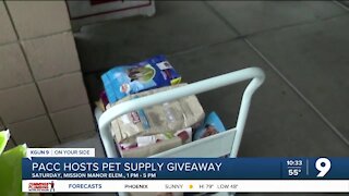 PACC to hold pet supply distribution event Feb. 27