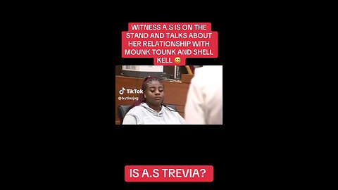 YSL TRIAL DAY 133 - WITNESS TREVIA SMITH GIVING DA LOVE WHAT SHE DESERVES