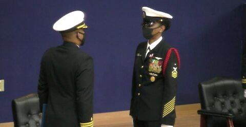 Navy Officer Training Command Senior Enlisted Leader Retirement Ceremony