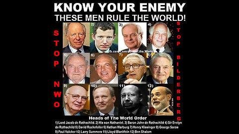 Rothschild Illuminati Jew World Slaughter