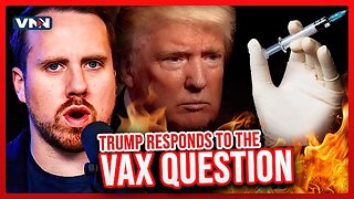 Trump FINALLY Responds to the COVID Vaccine Question | The Daily Dose