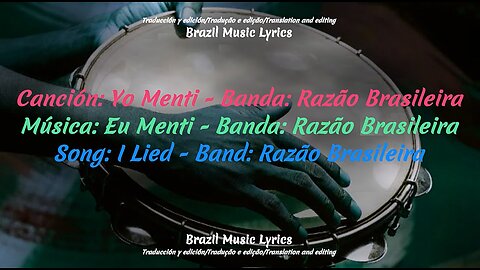 Brazilian Music: I Lied - Band: Razão Brasileira