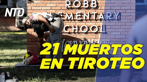 Tx: 19 niños y 2 adultos mueren tras tiroteo en escuela; Resultados de elecciones en 4 estados | NTD