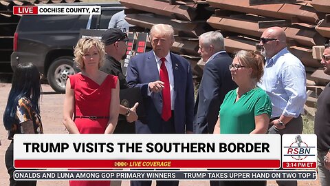 WATCH: President Trump's Full Remarks at Southern Border in Cochise County, AZ - 8/22/24