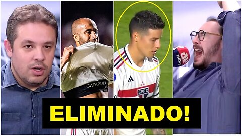 "QUE VERGONHA!" James Rodríguez PERDE PÊNALTI, e São Paulo É ELIMINADO pela LDU na Sul-Americana!