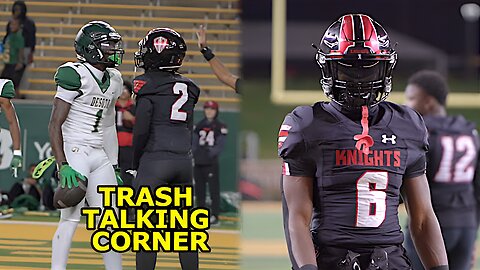 JOHNTAY COOK SILENCES TRASH TALKING CORNER!! Desoto vs Harker Heights 4th RD TXHSFB Playoffs