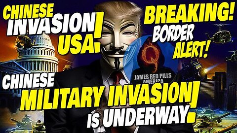 CHINESE MILITARY INVASION ALERT! WHAT COULD GO WRONG?! MILITARY-AGE CHINESE MALES ALLOWED INTO USA!