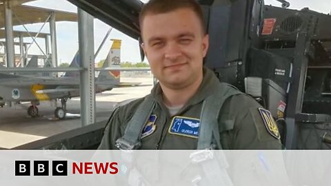 Ukrainian pilot killed in crash flying F-16 fighter jet gifted from Nato allies | BBC News