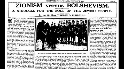 ZIONISM vs. BOLSHEVISM by Winston Churchill