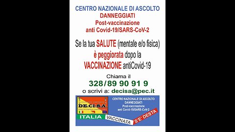 Danneggiati post-vaccinazione: segnalazione sospetta reazione avversa