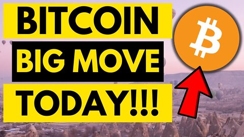 BITCOIN BIG MOVE COMING TODAY!!! BTC Price Prediction Today