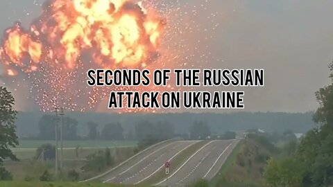 Explosions everywhere, Seconds Russia attacks Ukraine