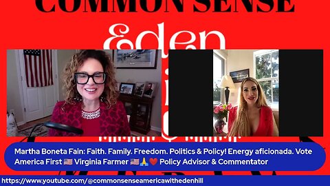 Common Sense America with Eden & Martha Fain #America #Valentines