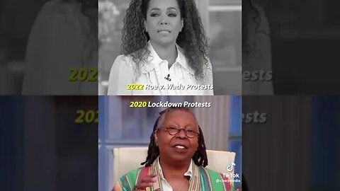 Whoopi Goldberg and the View on Roe V Wade Protests