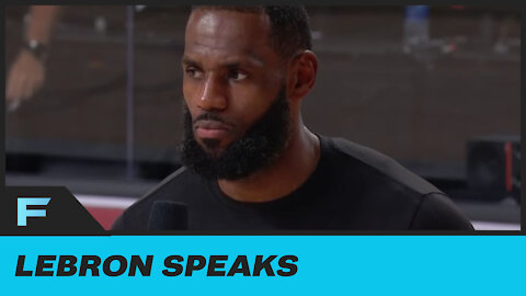 LeBron James Says He Can't Enjoy Playoff Win With Ongoing Injustice Against Black Men In America