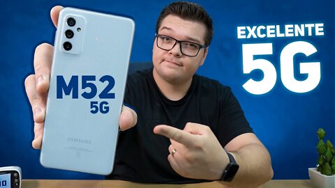 O MELHOR SAMSUNG DA LINHA M! ESSE É O GALAXY M52 5G!