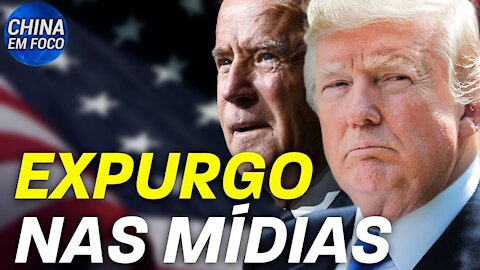 Biden remove indicados por Trump de mídias estatais; PCC se contradiz em avisos oficiais