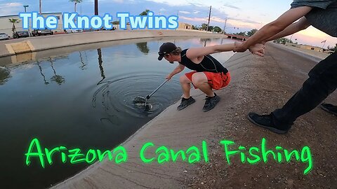 Arizona Canal Fishing - Carp & Shopping CARTS?