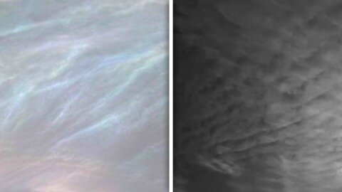 New photos show clouds on Mars, similar to Earth, yet different