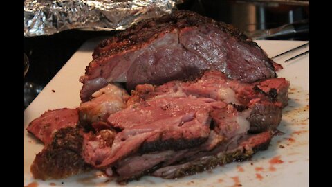 Smoked Rib Roast