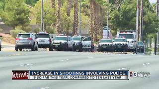 Increase in shootings involving Metro Police