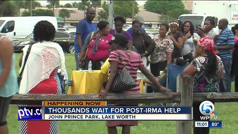 John Prince Park busy again for Day 2 of SNAP food assistance