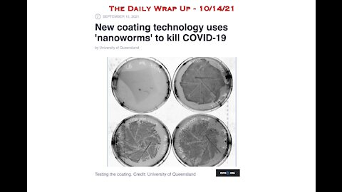 CDC Admits "Comirnaty" Unavailable, Pfizer's Blood Clot Drug & "Coating Masks With Nanoworms"