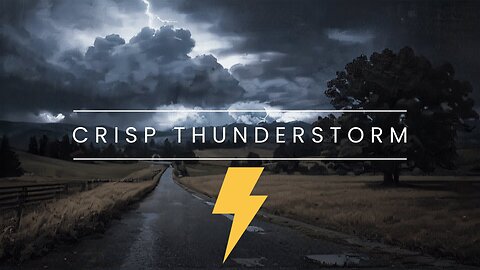 Enigmatic Thunderstorm Symphony | Nature's Fury