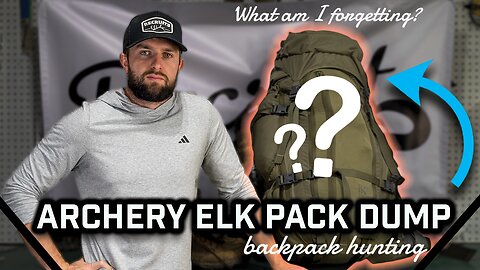 2024 Elk Hunt Pack Dump | Gear/Food for a 5 Day Archery Hunt in the Colorado Backcountry