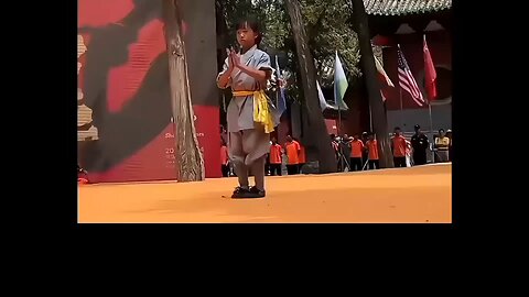 9 year old child winner of the 2024 world shaolin kungfu competition