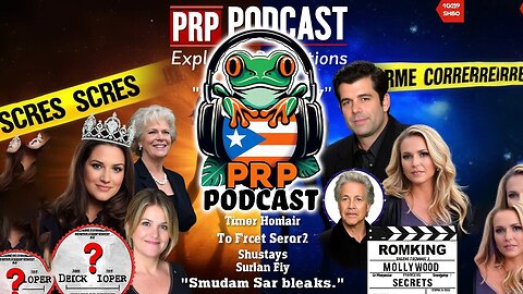 PRP Podcast Ep 3:🎙️🔥 LIVE SHOW Murder, Politics, & Pop Culture - Explosive Revelations Unpacked! 🔥🎙️