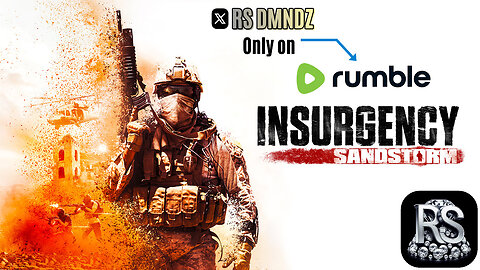 First Insurgency Sandstorm Stream!