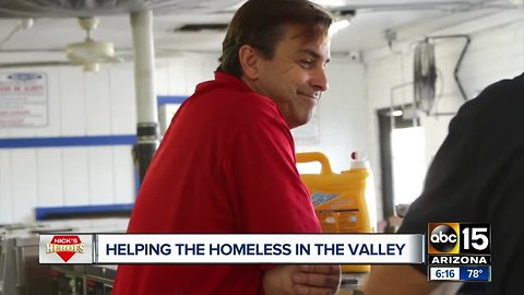 Nick's Heroes: Valley veteran helps those experiencing homelessness