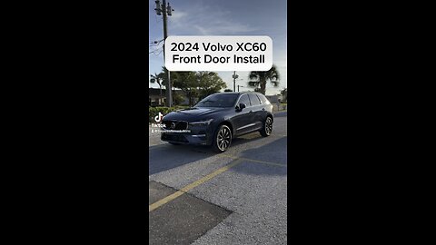 2023 Volvo XC60 - Ceramic IRX Front Door Installation