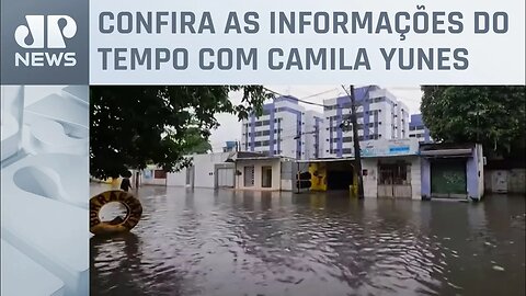 Sul do Brasil e litoral de SP em alerta para muita chuva | Previsão do Tempo