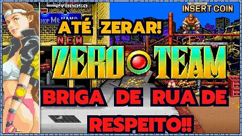 🔴 ZERO TEAM [ARCADE] - De tirar o FOLEGO Maravilhosa obra em PIXEL ART!!!