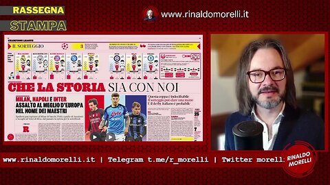 Rassegna Stampa 17.03.2023 #293 - 6 italiane in urna! Il giorno dei sorteggi di CHAMPIONS LEAGUE